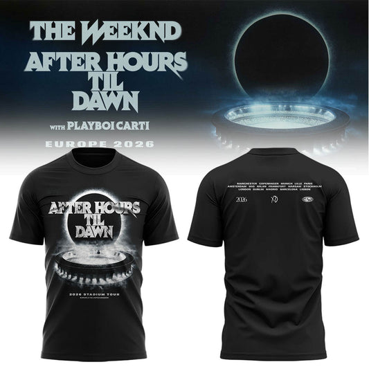 Limited Edition After Hours Til Dawn Tour Shirt-LL260704003