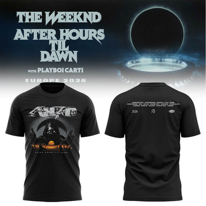 Limited Edition After Hours Til Dawn Tour Shirt-LL260704004