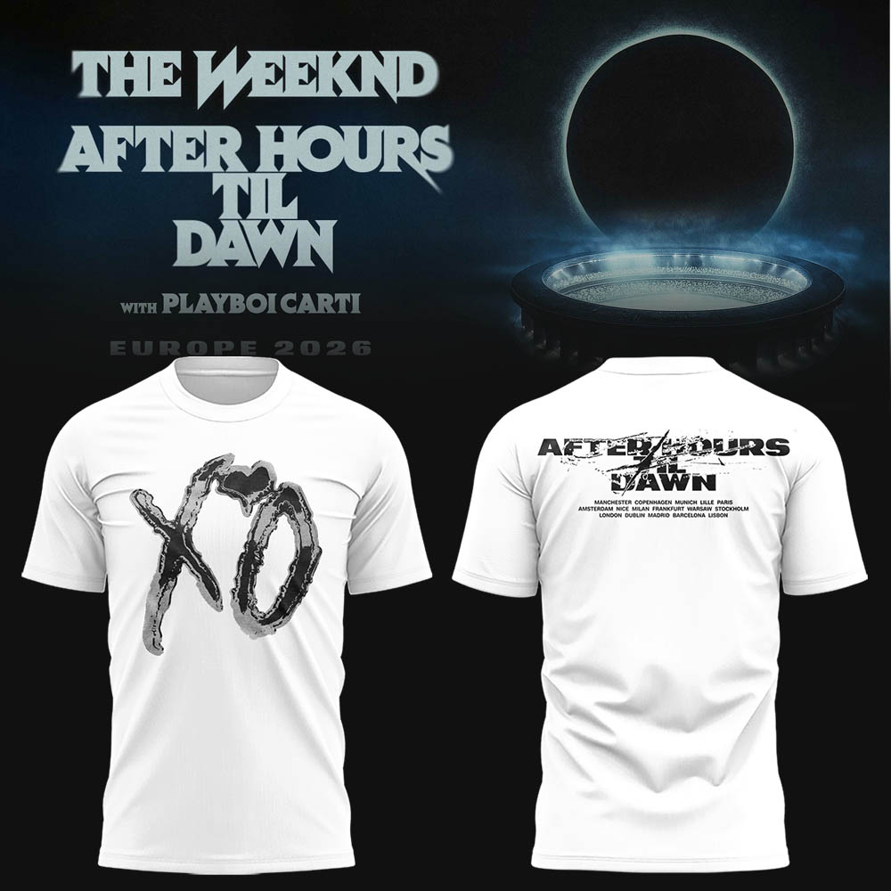 Limited Edition After Hours Til Dawn Tour Shirt-LL260704006