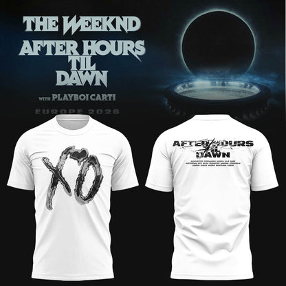 Limited Edition After Hours Til Dawn Tour Shirt-LL260704006
