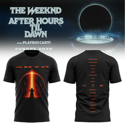 Limited Edition After Hours Til Dawn Tour Shirt-LL260704009