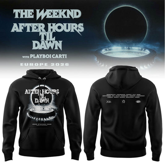 Limited Edition After Hours Til Dawn Tour Hoodie-LL260704016