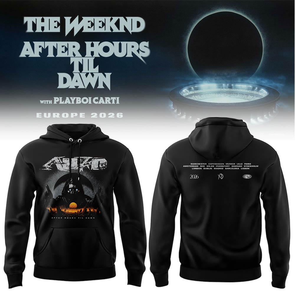 Limited Edition After Hours Til Dawn Tour Hoodie-LL260704017