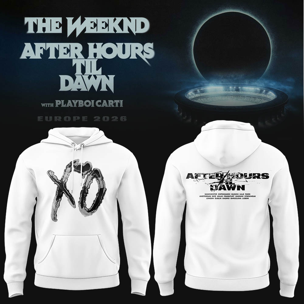 Limited Edition After Hours Til Dawn Tour Hoodie-LL260704019