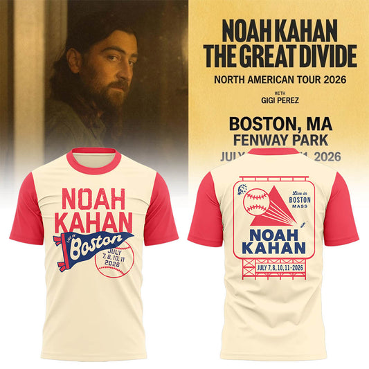 Limited Edition The Great Divide Tour 2026 At Fenway Park Boston Shirt-LL260707001