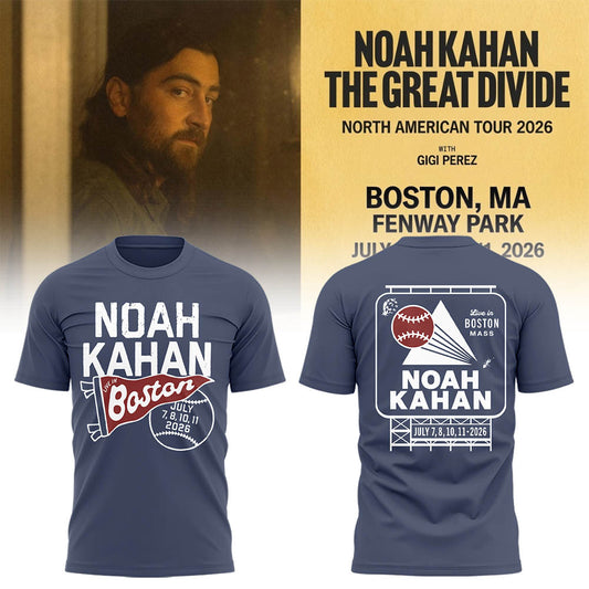Limited Edition The Great Divide Tour 2026 At Fenway Park Boston Shirt-LL260707002