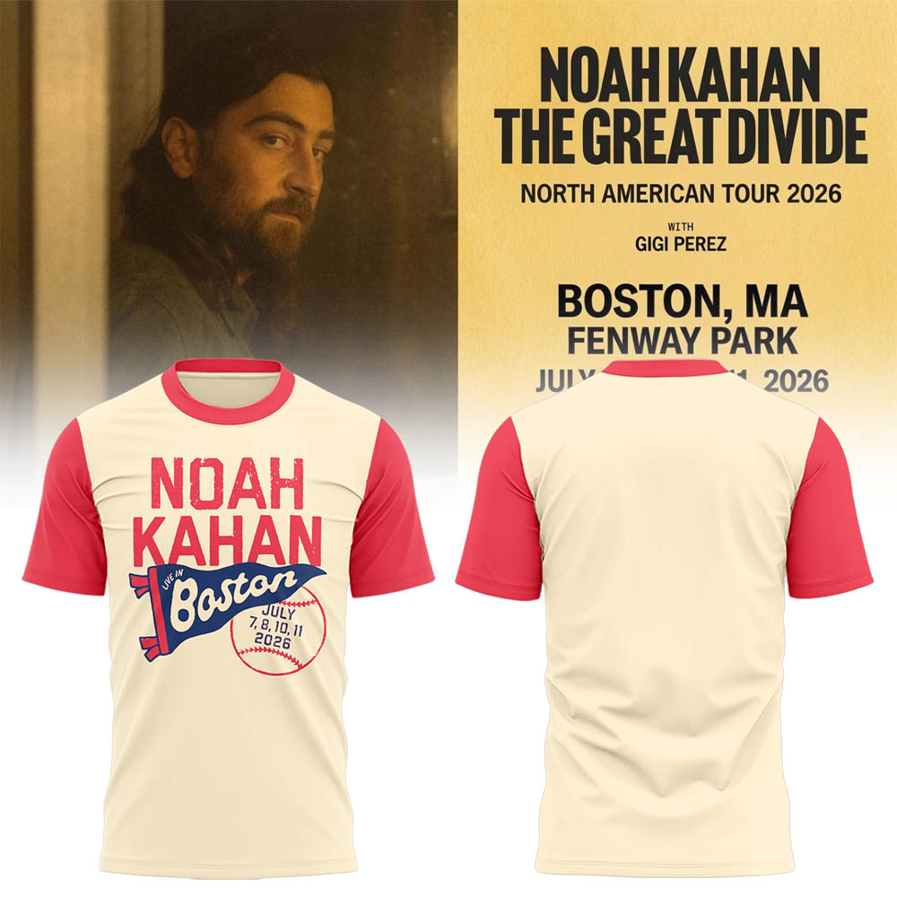 Limited Edition The Great Divide Tour 2026 At Fenway Park Boston Shirt-LL260707003