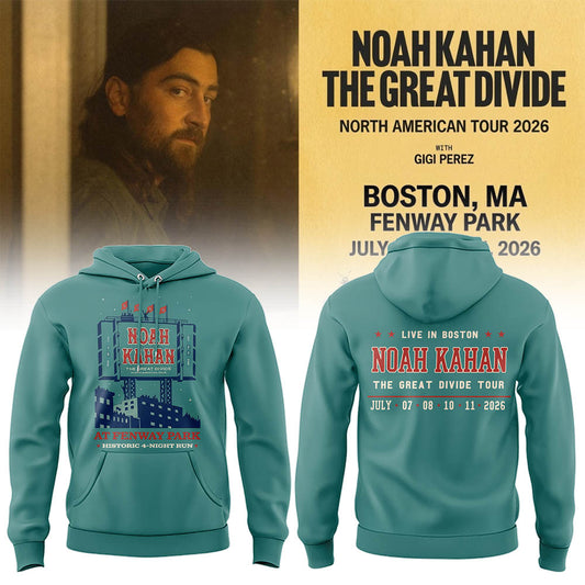 Limited Editon The Great Divide Tour At Fenway Park Boston Hoodie-LL260707007