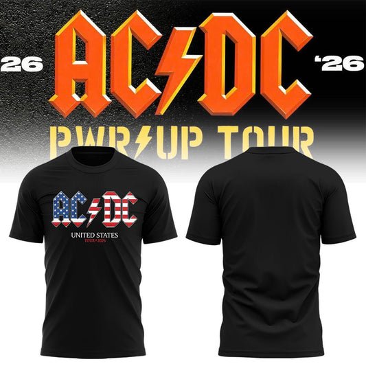 Limited Edition POWER UP Tour 2026 US TShirt