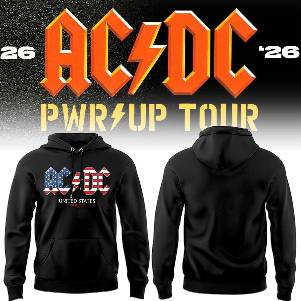 Limited Edition POWER UP Tour 2026 US Hoodie