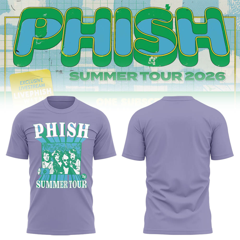 Limited Edition Summer Tour 2026 🎸🐠 Shirt