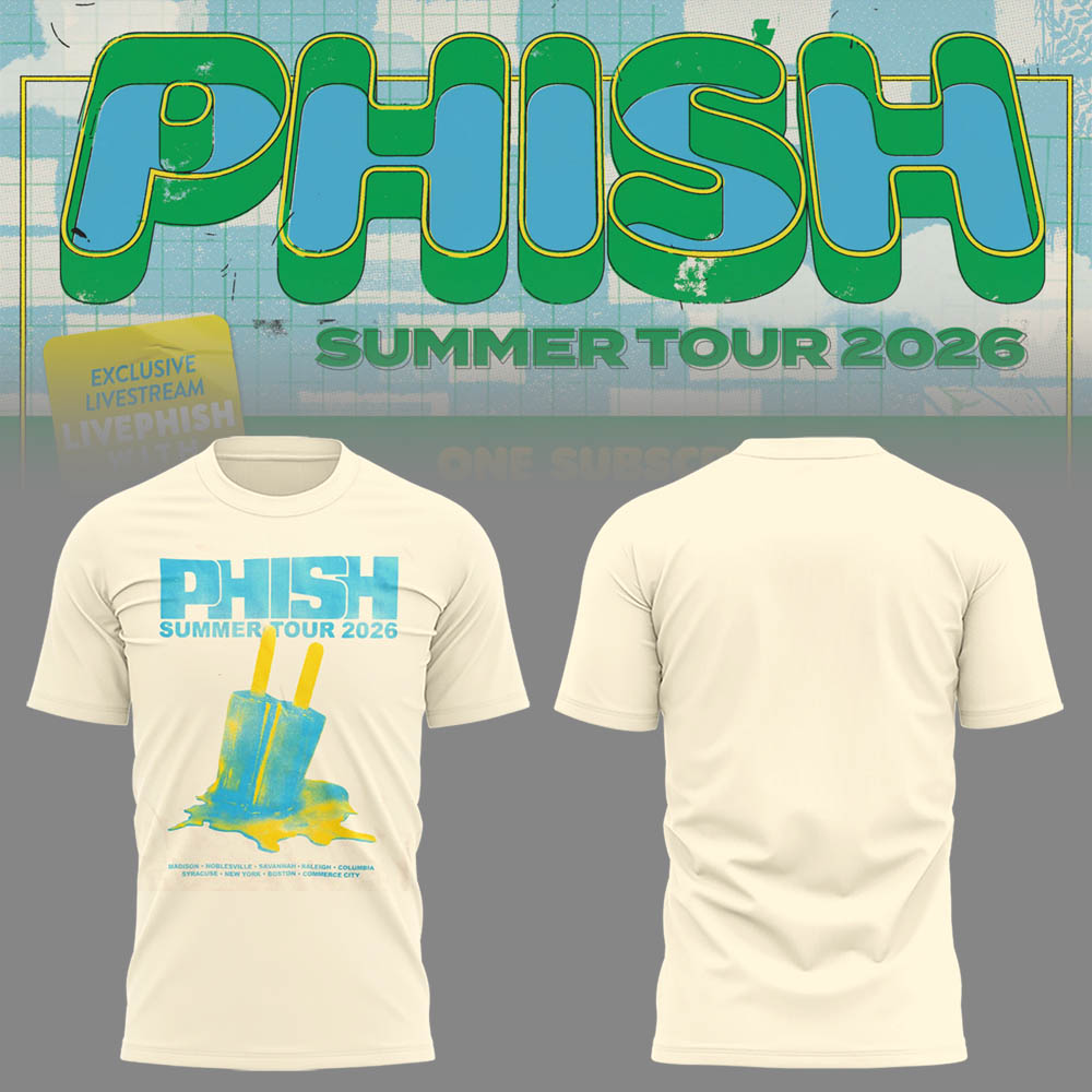 Limited Edition Summer Tour 2026 🎸🐠 Shirt