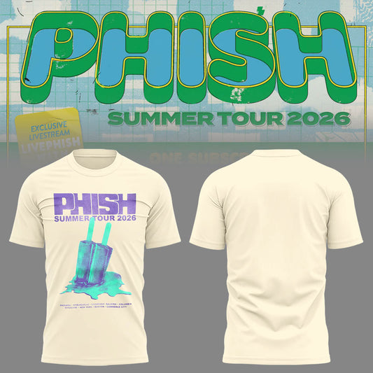Limited Edition Summer Tour 2026 🎸🐠 Shirt