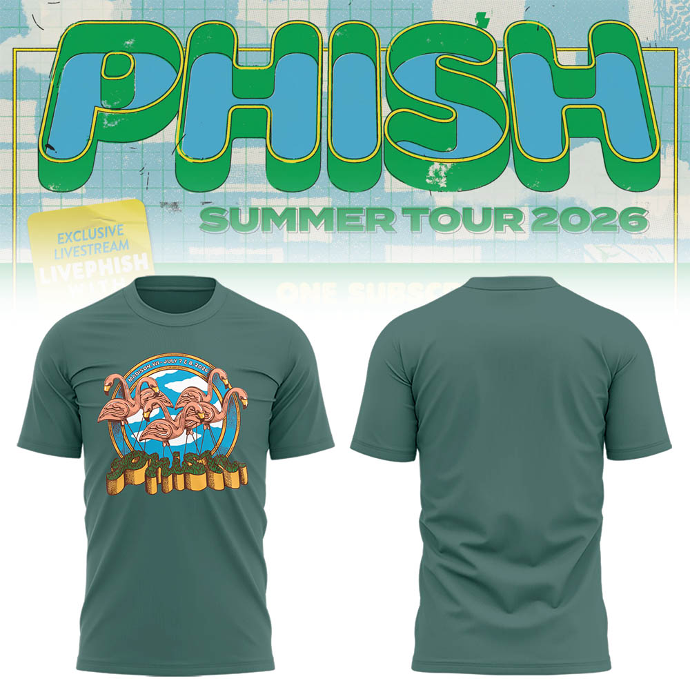 Limited Edition Summer Tour 2026 in Madison, WI🎸🐠 Shirt