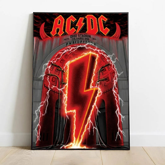 Limited EditioPWR UP Tour 2026 At Ohio Stadium Poster