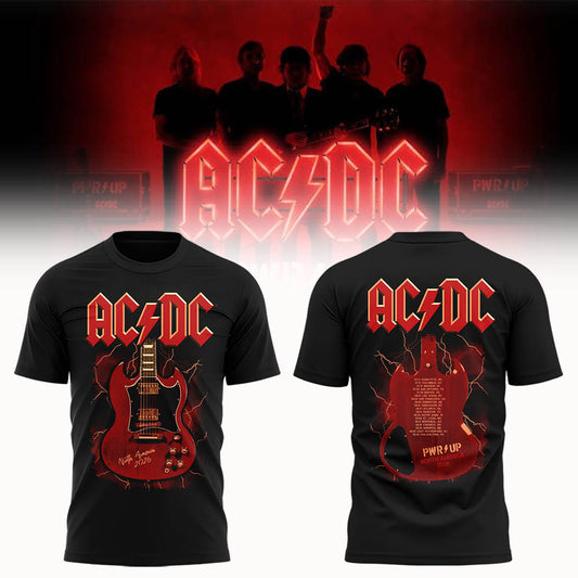Limited Edition POWER UP Tour 2026 TShirt