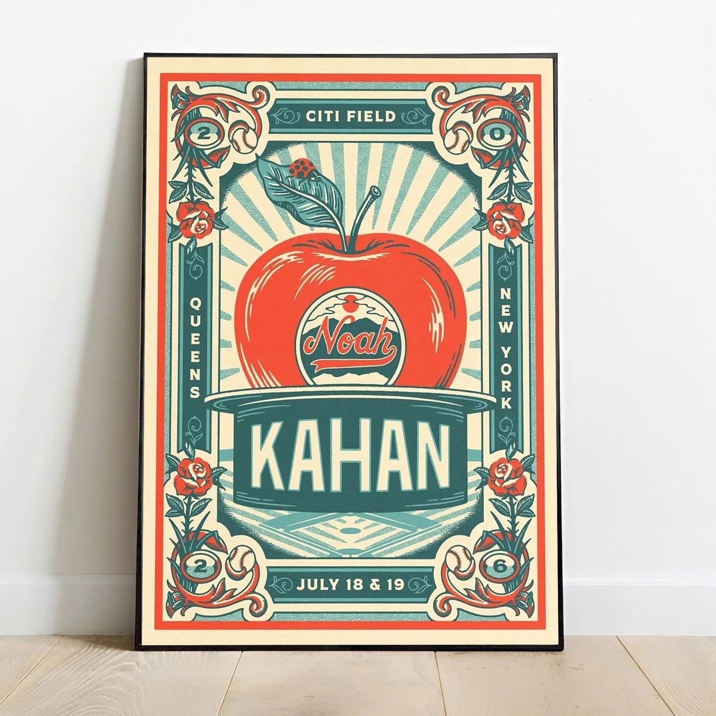 Limited Edition The Great Divide Tour 2026 At Citi Field Poster