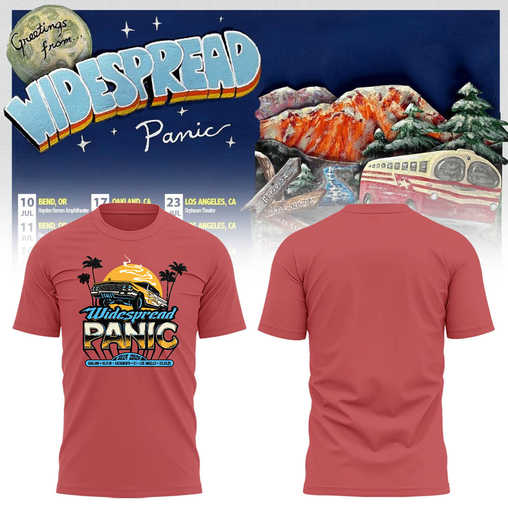 Limited Edition West Coast Summer Tour 2026 Shirt