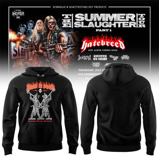 Limited Edition Summer Slaughter Tour 2026 Hoodie