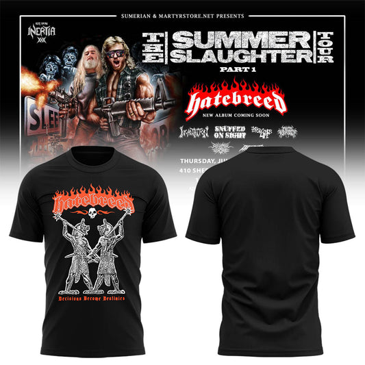 Limited Edition Summer Slaughter Tour 2026 Shirt