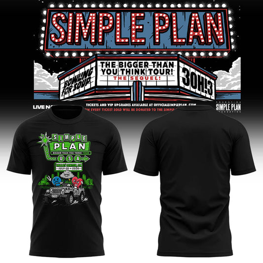 Limited Edition Bigger Than You Think! Tour in Valley Center,CA Shirt