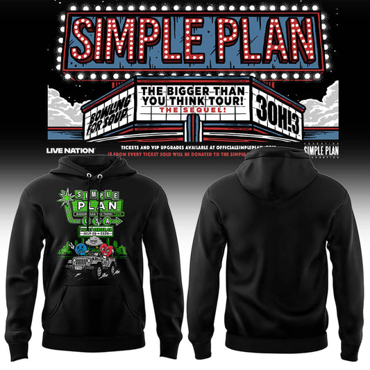 Limited Edition Bigger Than You Think! Tour in Valley Center,CA Hoodie