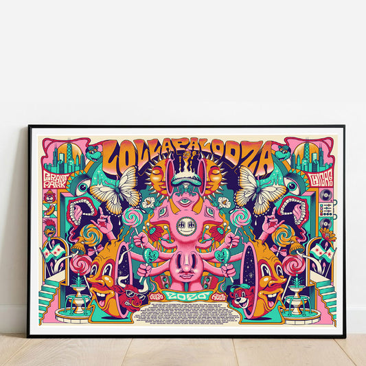 Limited Edition Lolla Fes Poster