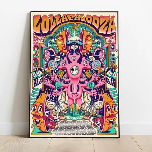 Limited Edition Lolla Fes Poster