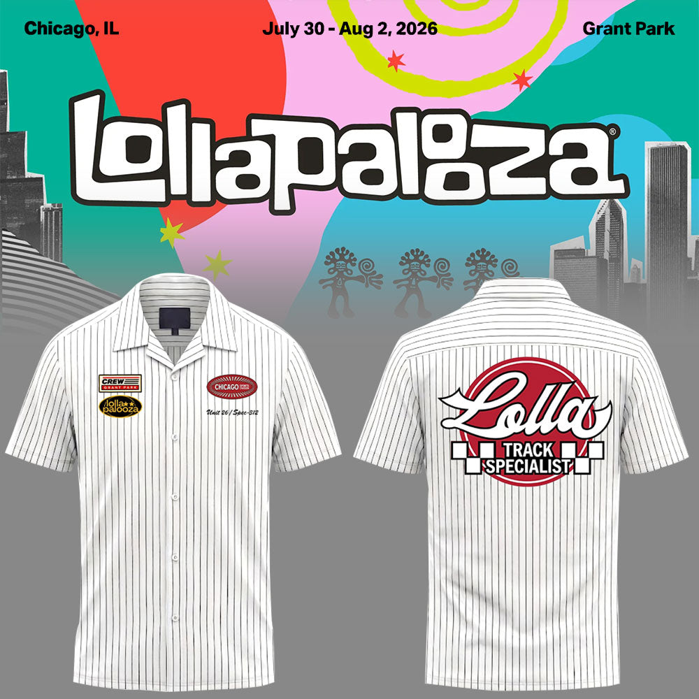 Limited Edition Lolla Fes Short Sleeve Shirt