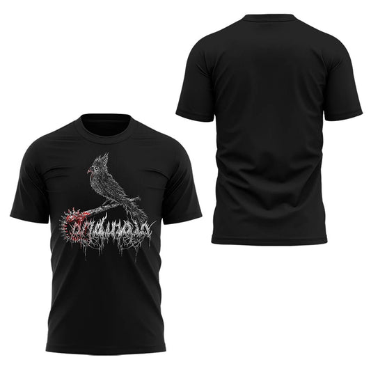 Limited Edition Death Metal Cardinals Logo 2026 Shirt