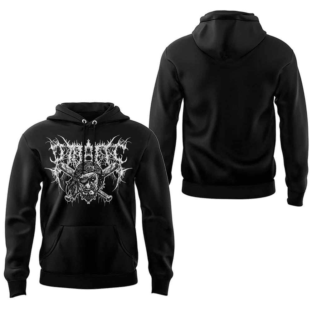 Limited Edition Death Metal Pirates Logo 2026 Hoodie