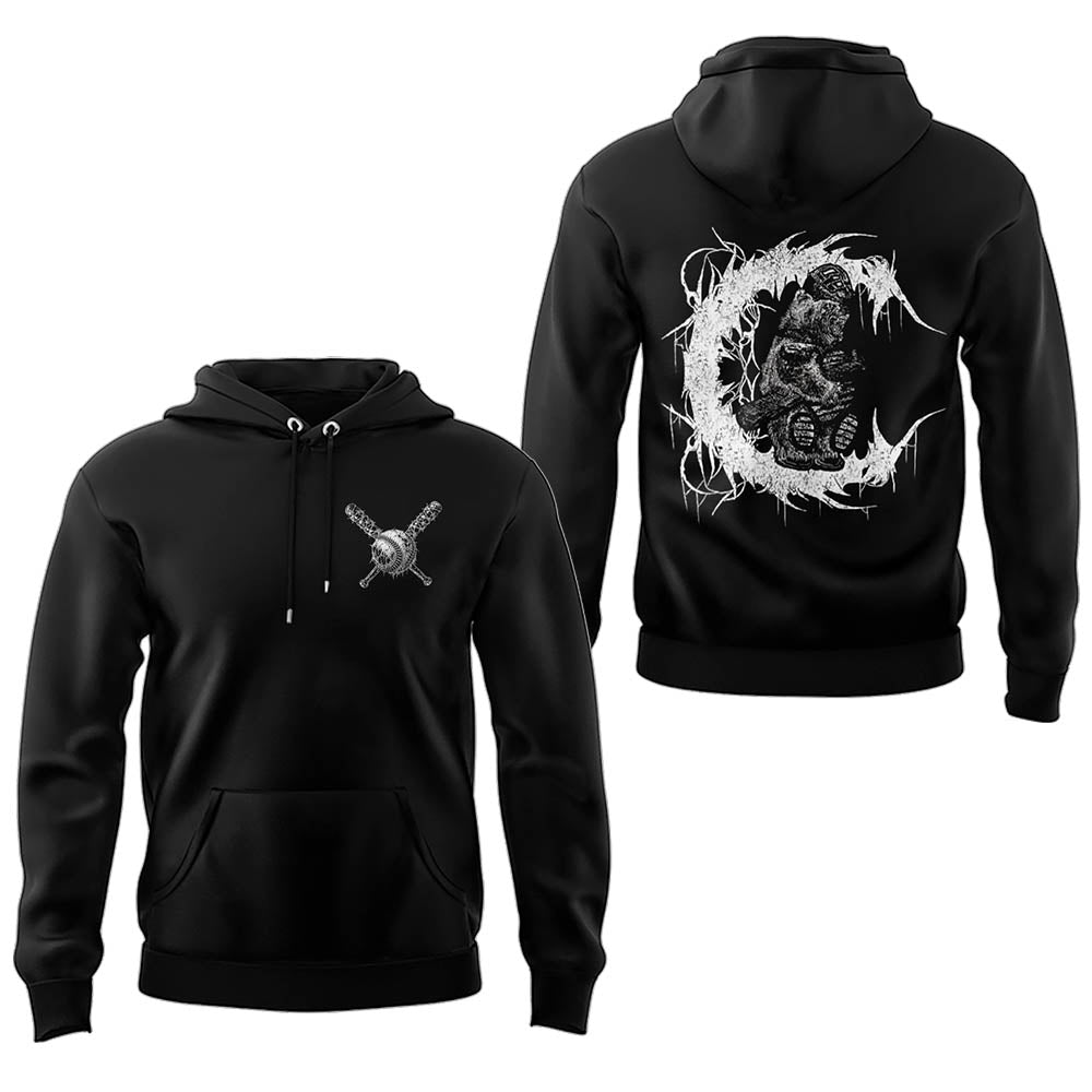 Limited Edition Death Metal Cubs Logo 2026 Hoodie