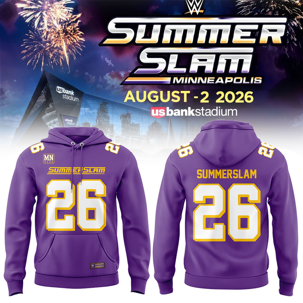 Limited Edition Summer Slam 2026 In Minnesota Hoodie