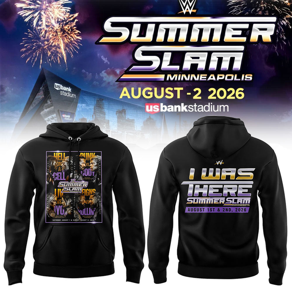 Limited Edition Summer Slam 2026 In Minnesota Hoodie