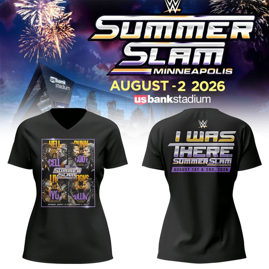 Limited Edition Summer Slam 2026 In Minnesota Shirt