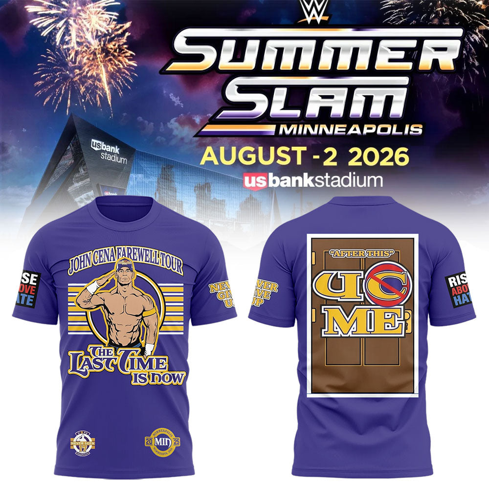 Limited Edition Summer Slam 2026 In Minnesota Shirt