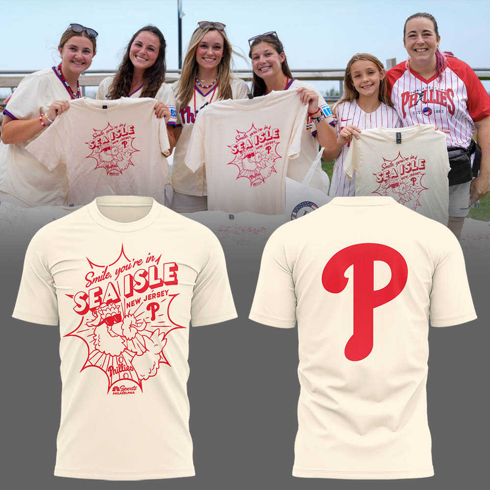 Limited Editon “Smile, you’re in SEA ISLE” T-Shirt