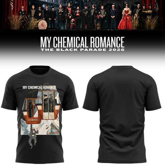 Limited Edition MCR Long Live The Black Parade Tour US 2026 At Denver, Colorado Tshirt