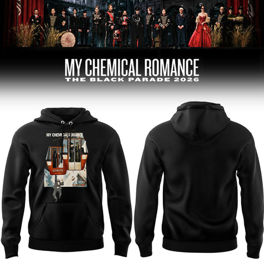 Limited Edition MCR Long Live The Black Parade Tour US 2026 At Denver, Colorado Hoodie