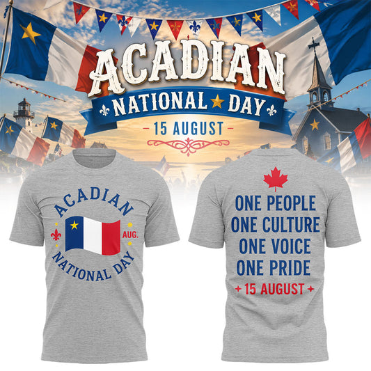 Limited Edition Happy National Acadian Day 2026 Shirt-LL260829008