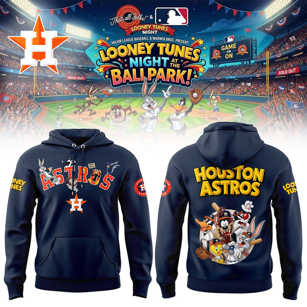 Limited Edition Astros x Looney Tunes 2026 Hoodie