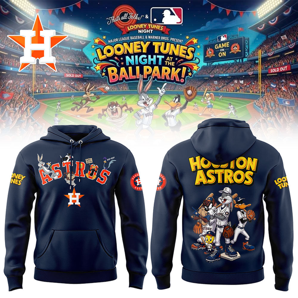 Title Limited Edition Astros x Looney Tunes 2026 Hoodie (Copy)