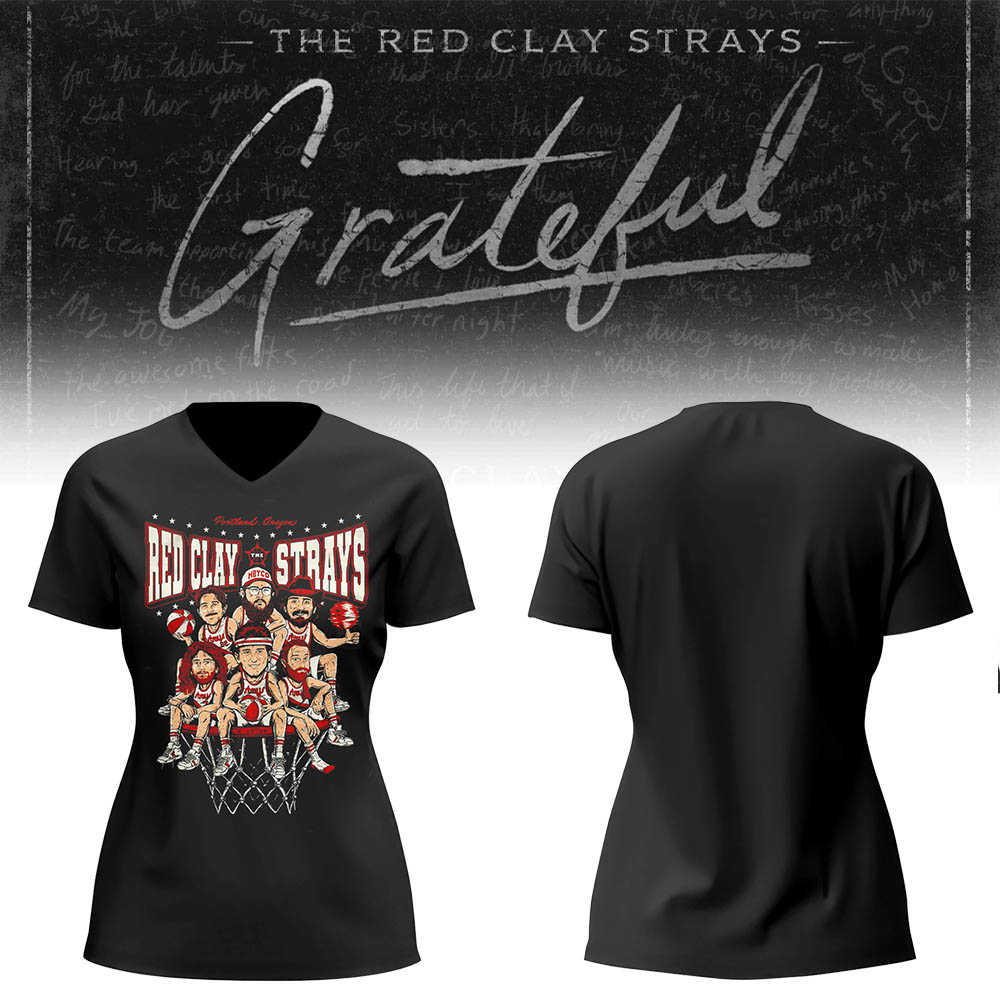 Limited Edition The Grateful Tour in Portland,OR V-neck TShirt