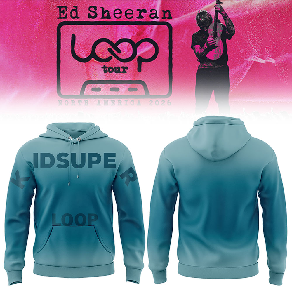Ed “North American Loop Tour 2026” 🎸➕✖️➗Hoodie