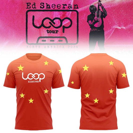 Ed “North American Loop Tour 2026″🎸➕✖️➗ Shirt