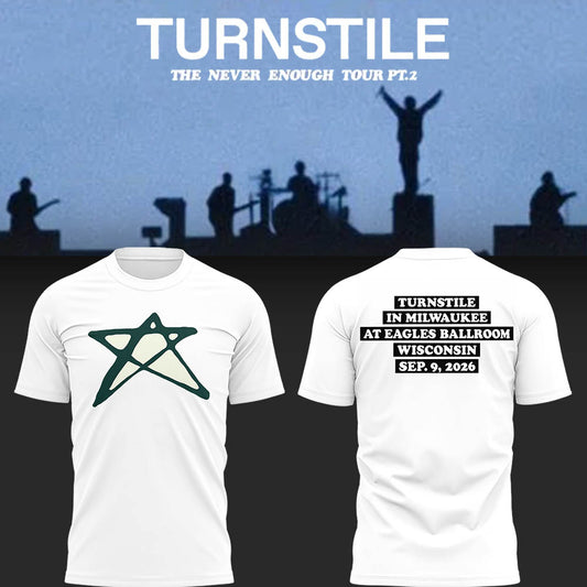 Limited THE NEVER ENOUGH TOUR TShirt