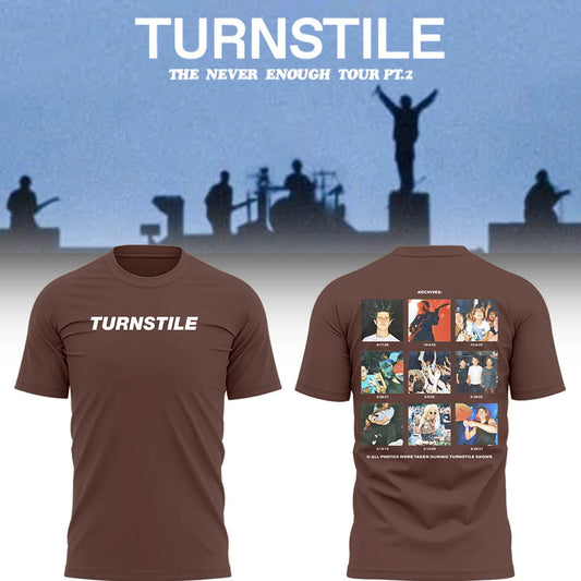 Limited THE NEVER ENOUGH TOUR TShirt
