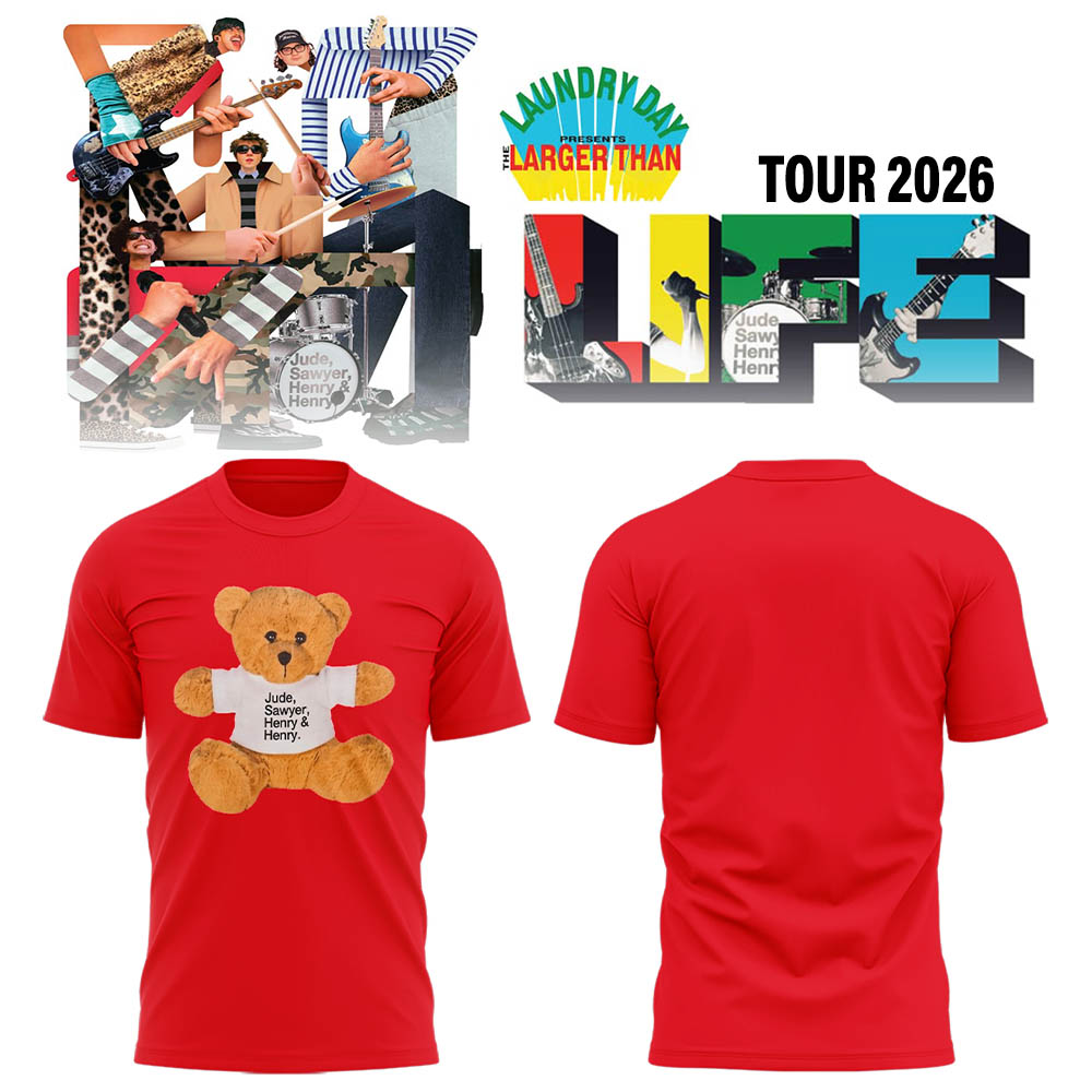 Limited Edition The Larger Than LIFE Tour 2026 Shirt
