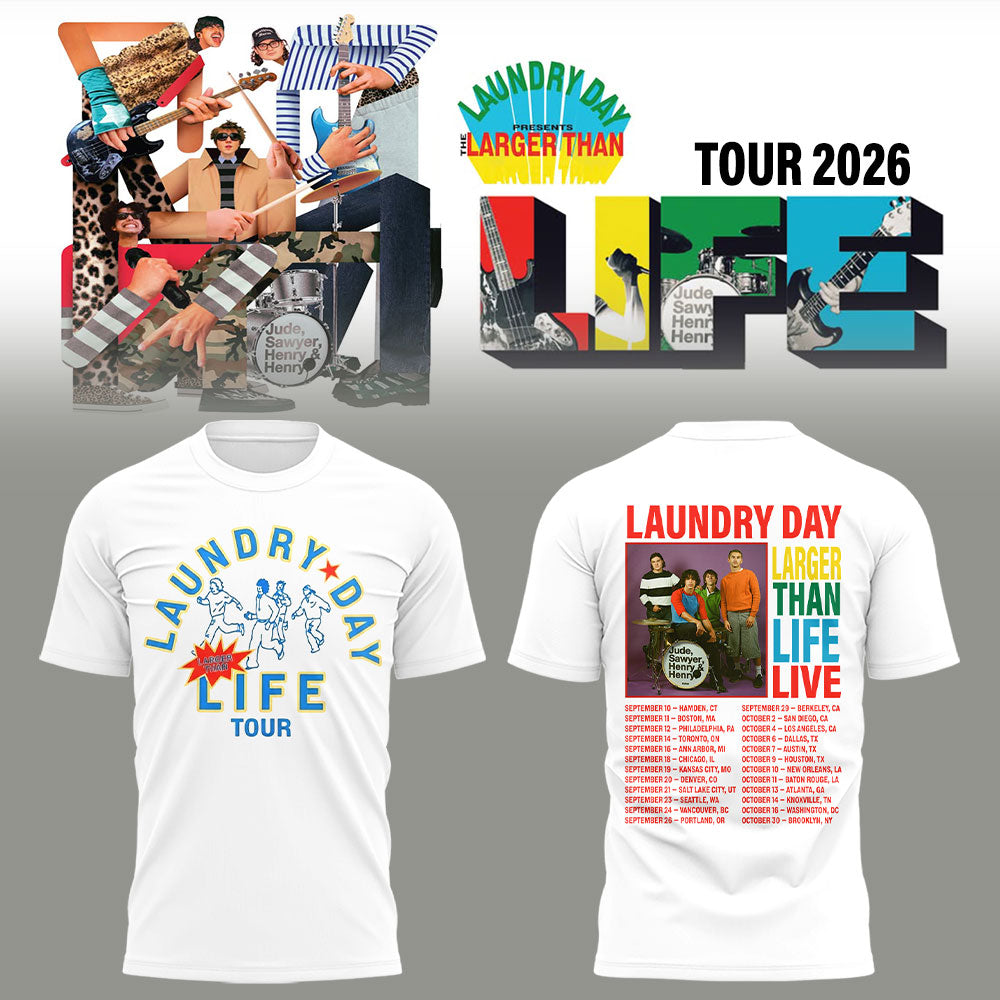 Limited Edition The Larger Than LIFE Tour 2026 Shirt