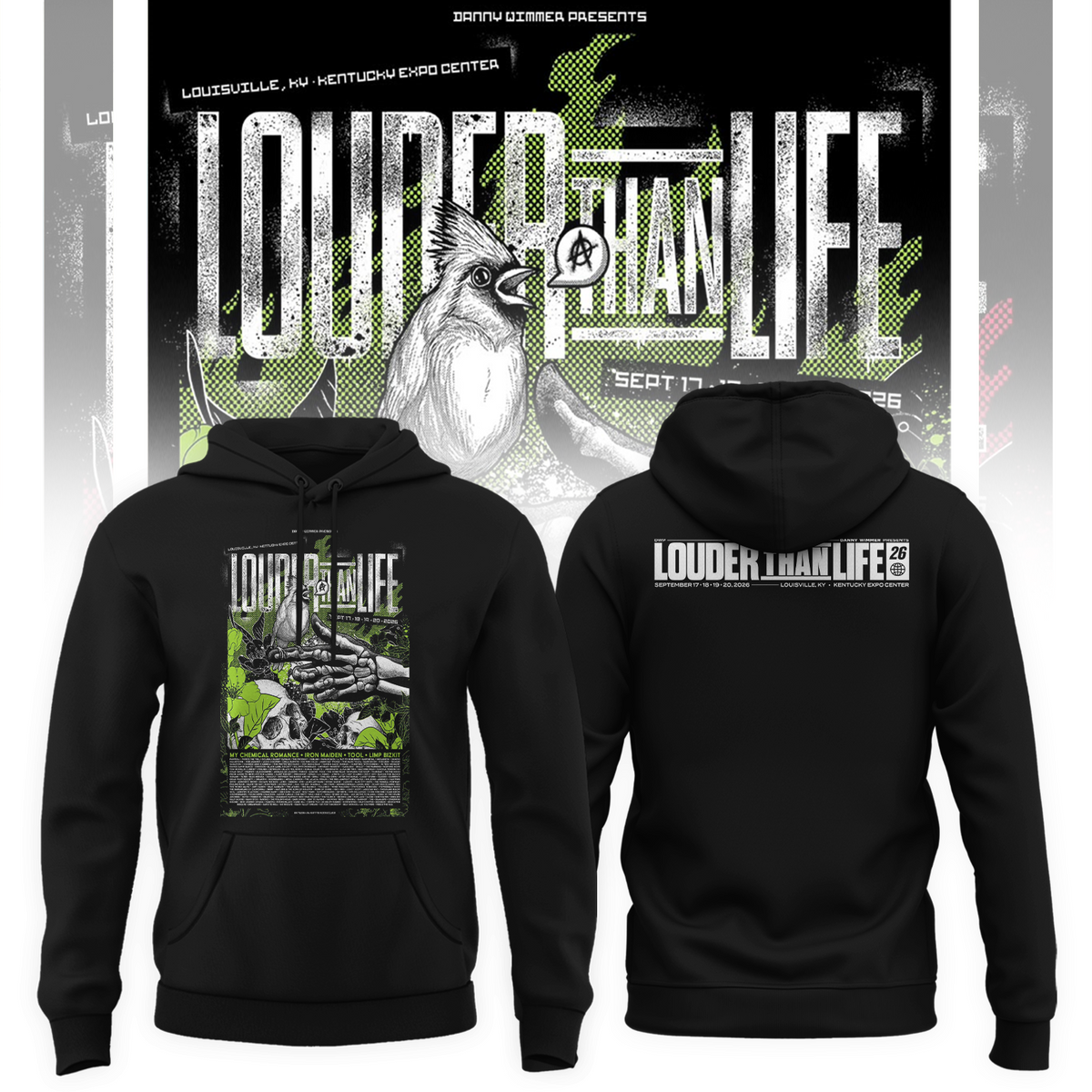 Louder Than Life Festival 2026 Merch At Kentucky Expo Center In Louisville KY On September 17 18 19 20 Hoodie